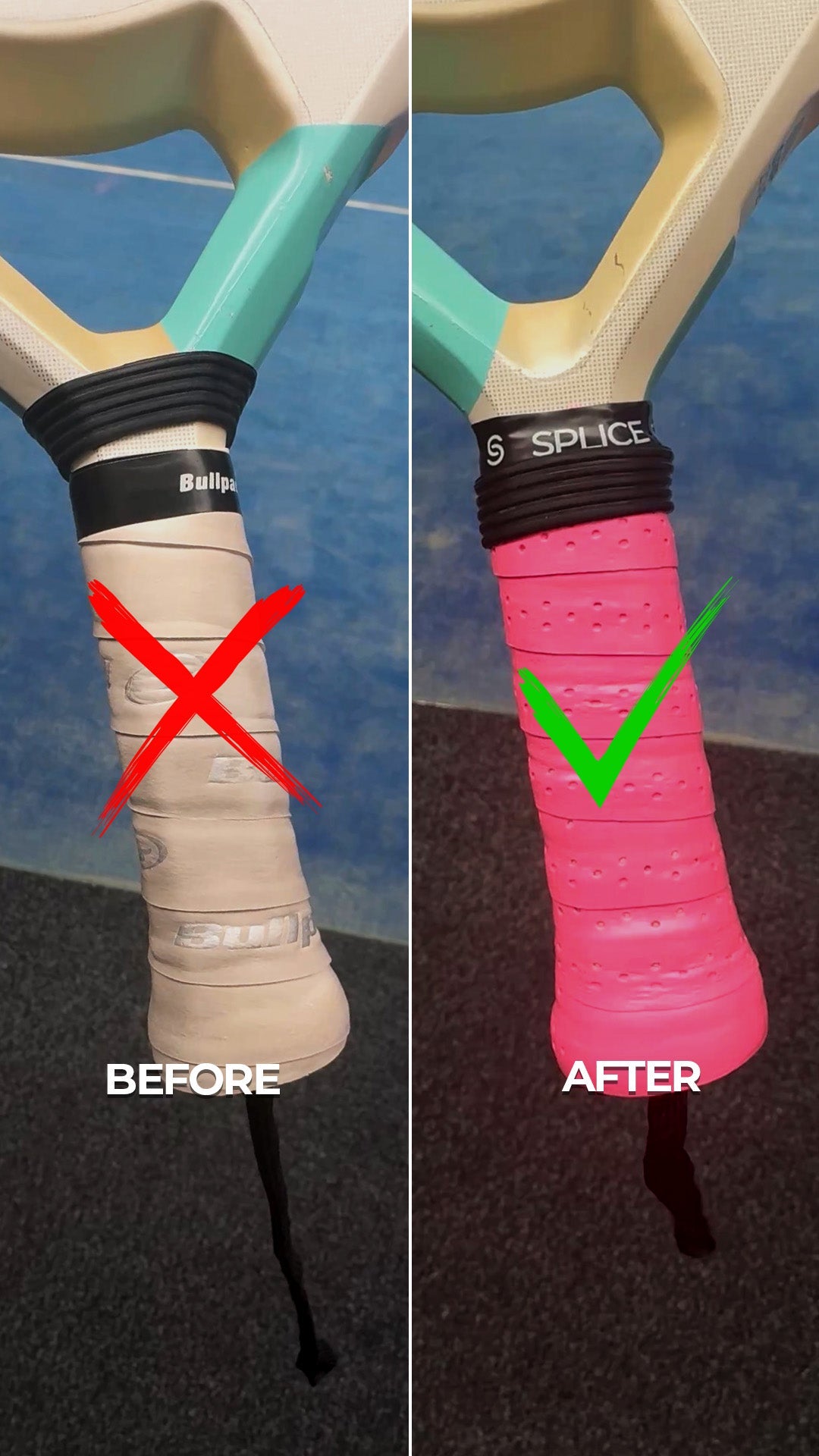 Overgrip vs undergrip: wat is het verschil?
