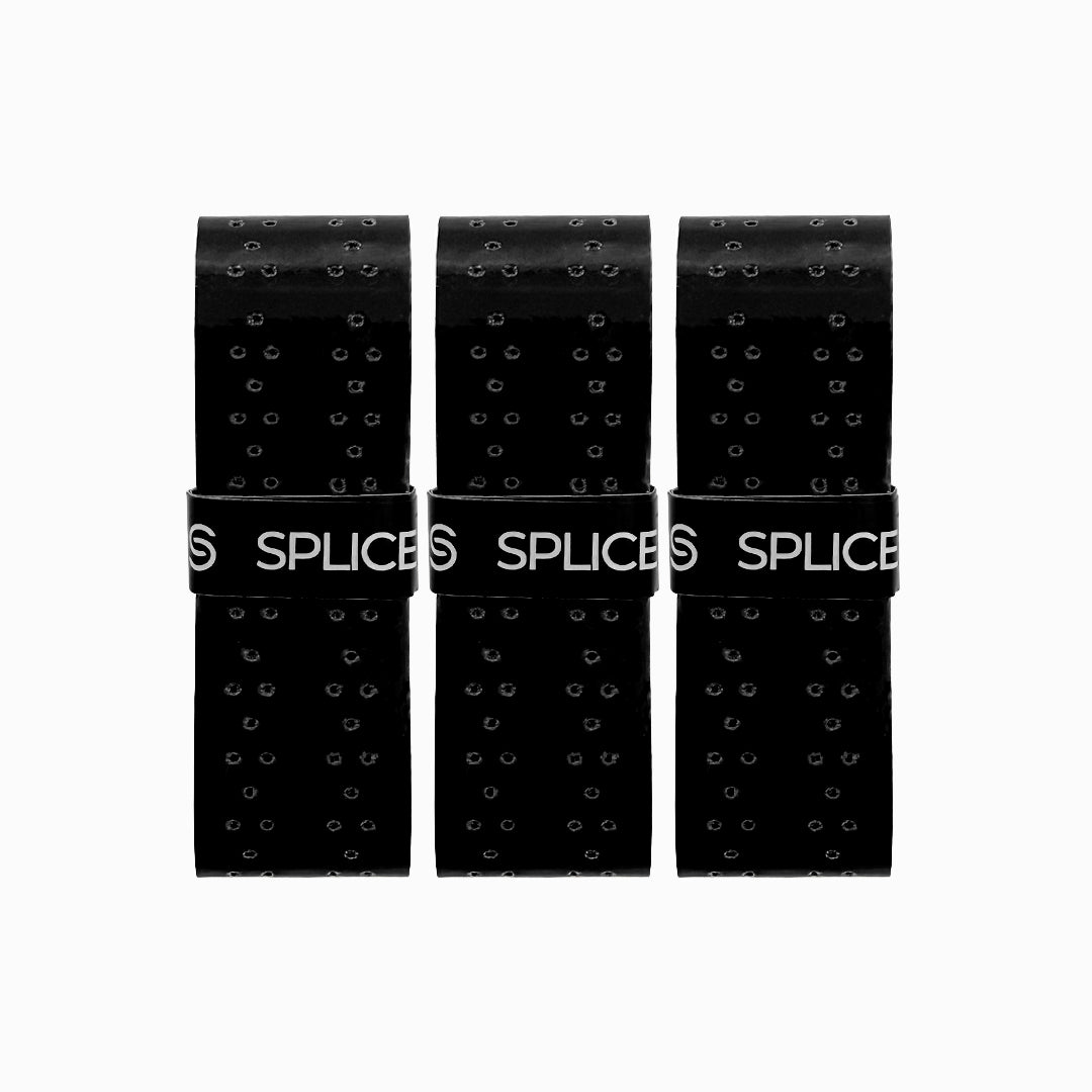 SPLICE PADEL OVERGRIP 3 PACK | BLACK
