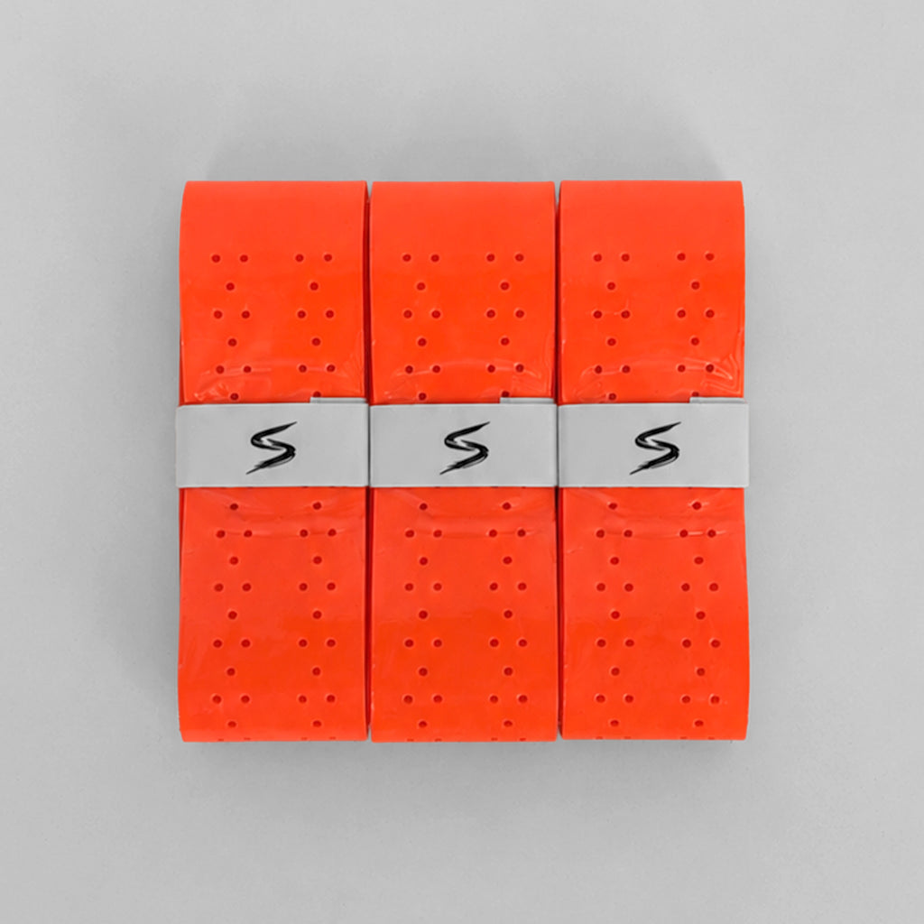 SPLICE PADEL ELITE PRO OVERGRIP 3 PACK | NEON ORANGE