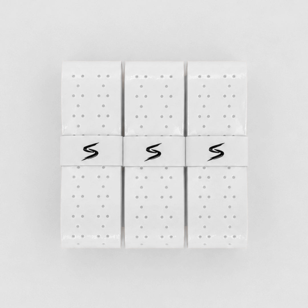 SPLICE PADEL ELITE PRO OVERGRIP 3 PACK | WHITE