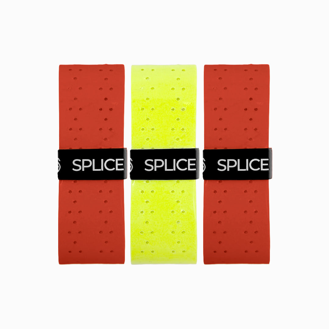 SPLICE PADEL ELITE PRO OVERGRIP 3 PACK | LA ROJA HOME KIT
