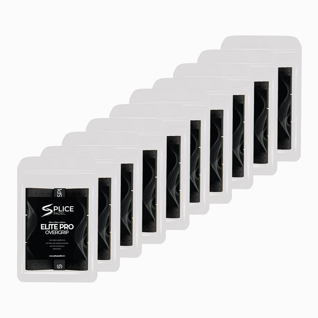 SPLICE PADEL OVERGRIP BULK 30 PACK | BLACK