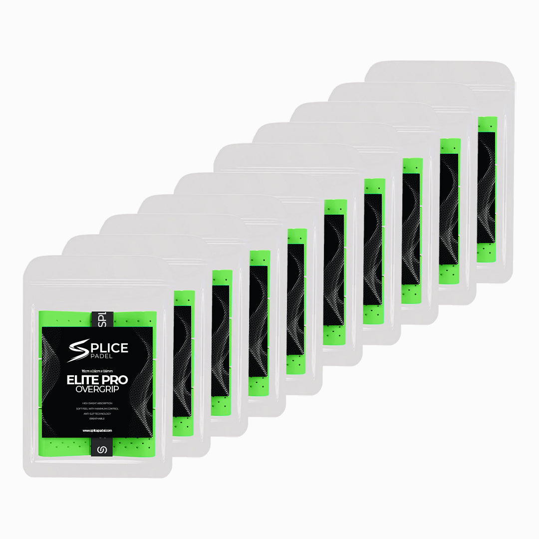 SPLICE PADEL OVERGRIP BULK 30 PACK | NEON GREEN