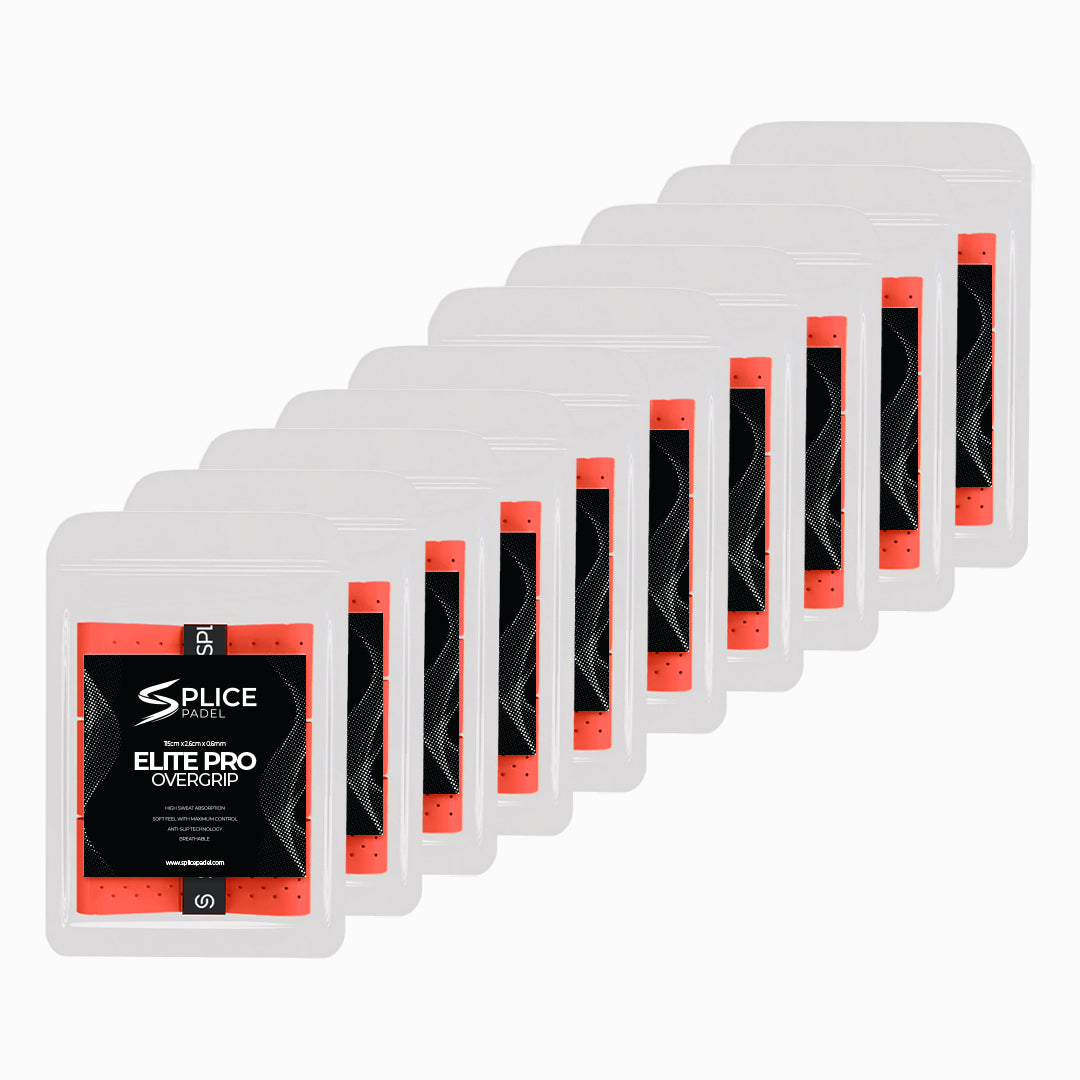 SPLICE PADEL OVERGRIP BULK 30 PACK | ORANGE
