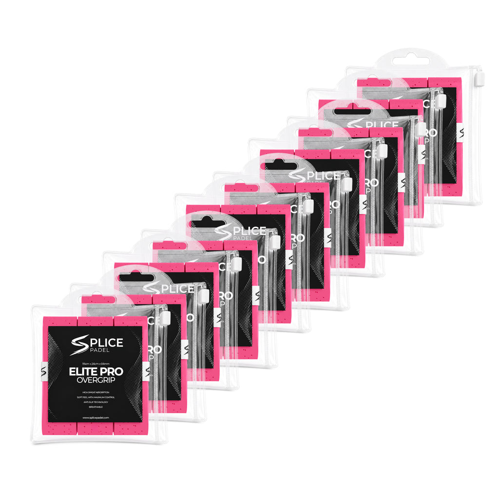 SPLICE PADEL ELITE PRO OVERGRIP BULK 30 PACK | PINK