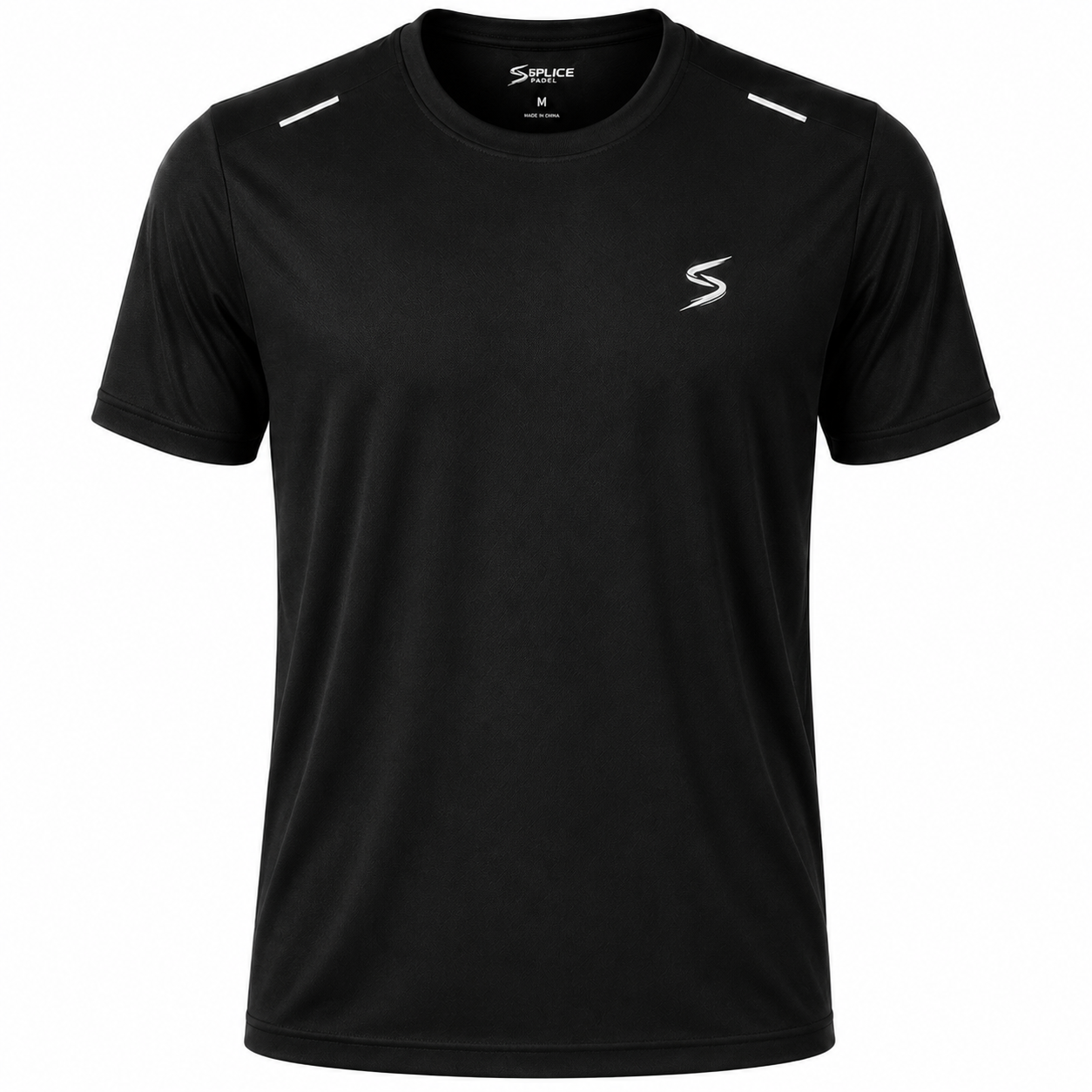 Splice Padel Performance T-Shirt | Black