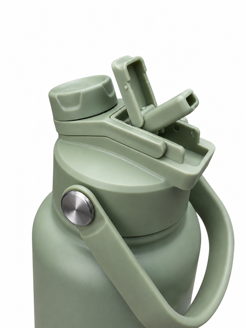 SPLICE PADEL 1.2L STAINLESS STEEL WATER BOTTLE | GREEN