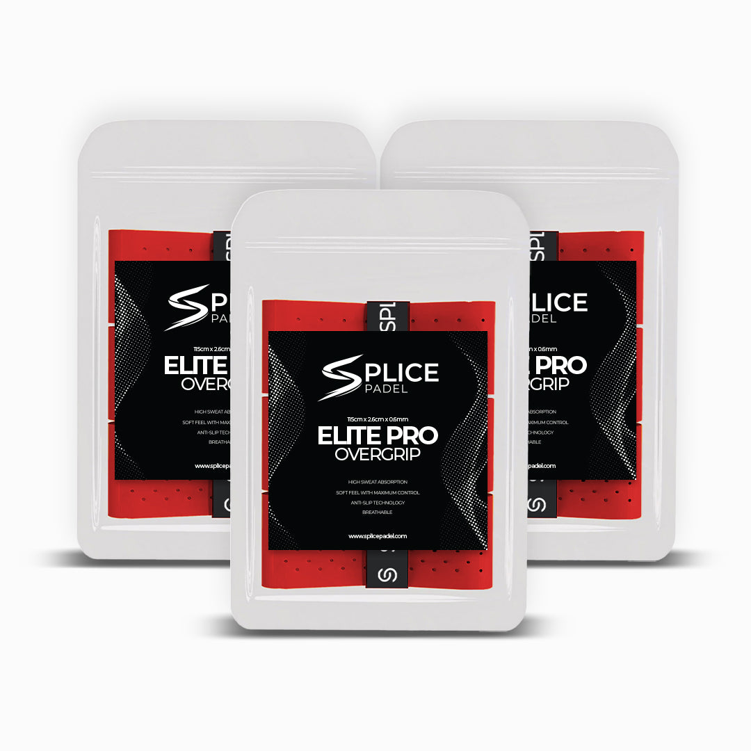 SPLICE PADEL OVERGRIP 9 PACK | RED