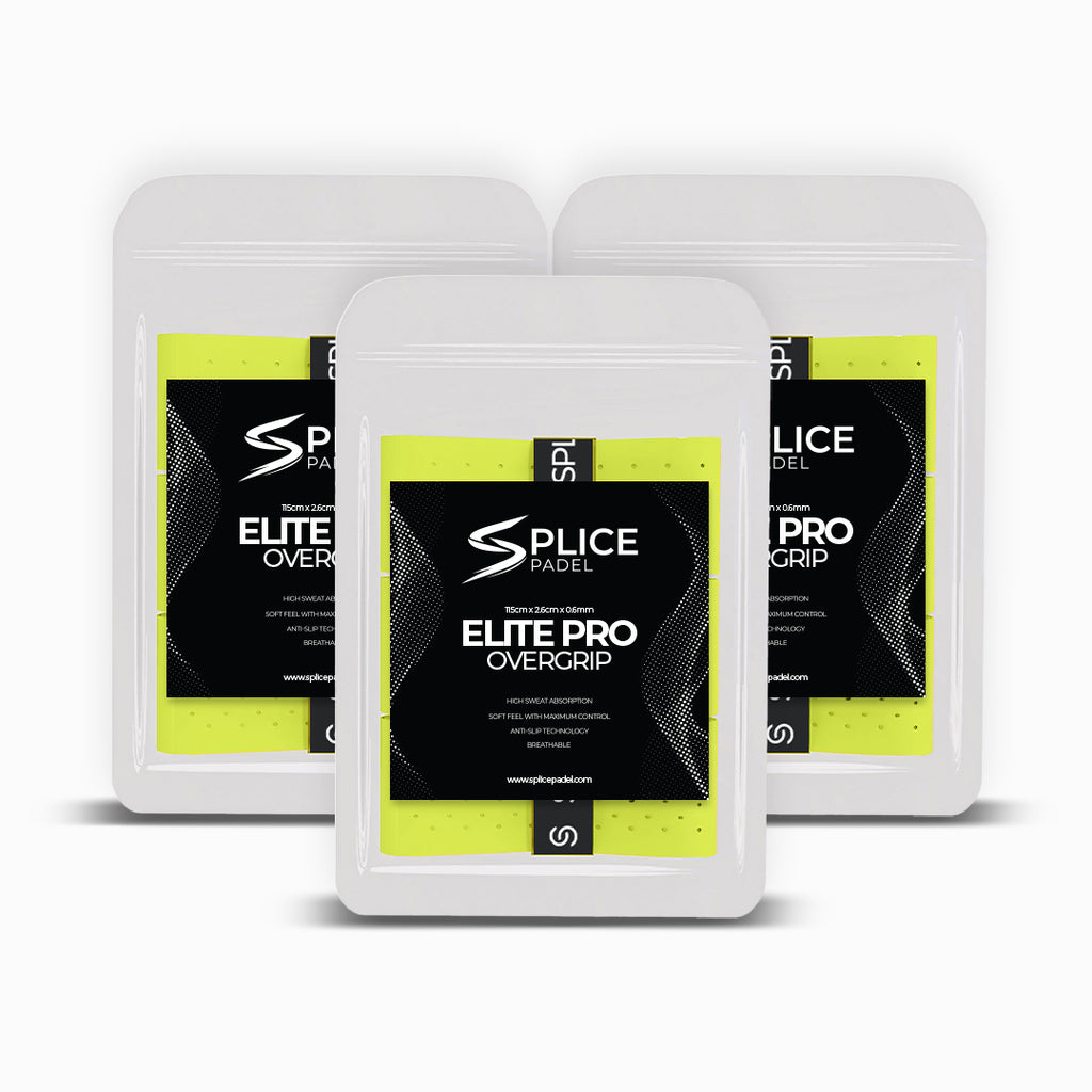 SPLICE PADEL OVERGRIP 9 PACK | YELLOW