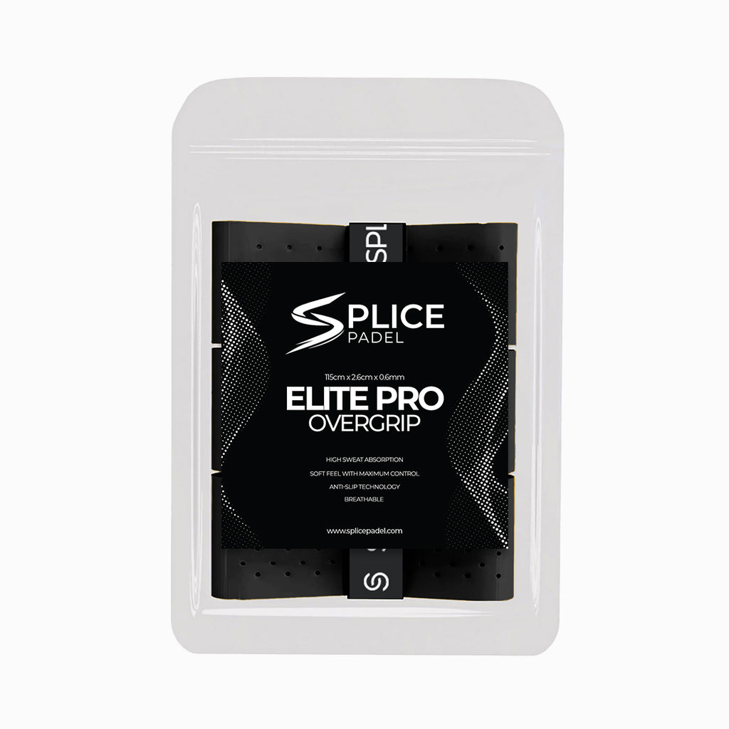 SPLICE PADEL OVERGRIP 3 PACK | BLACK