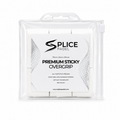 SPLICE PADEL PREMIUM STICKY OVERGRIP FLAT 3 PACK | WHITE