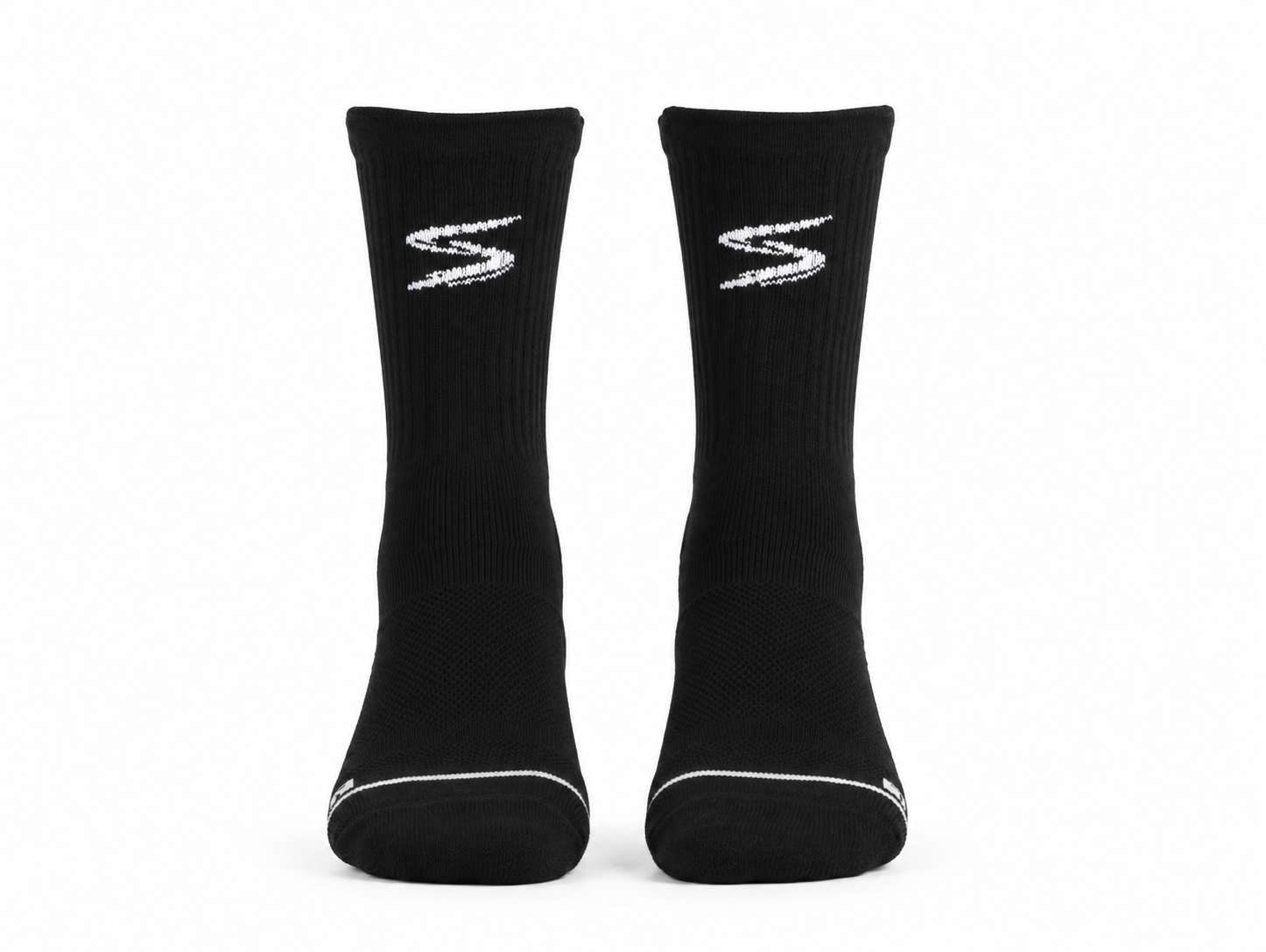 SPLICE PADEL COMPRESSIE PERFORMANCE SOCKS 1-PAIR - BLACK
