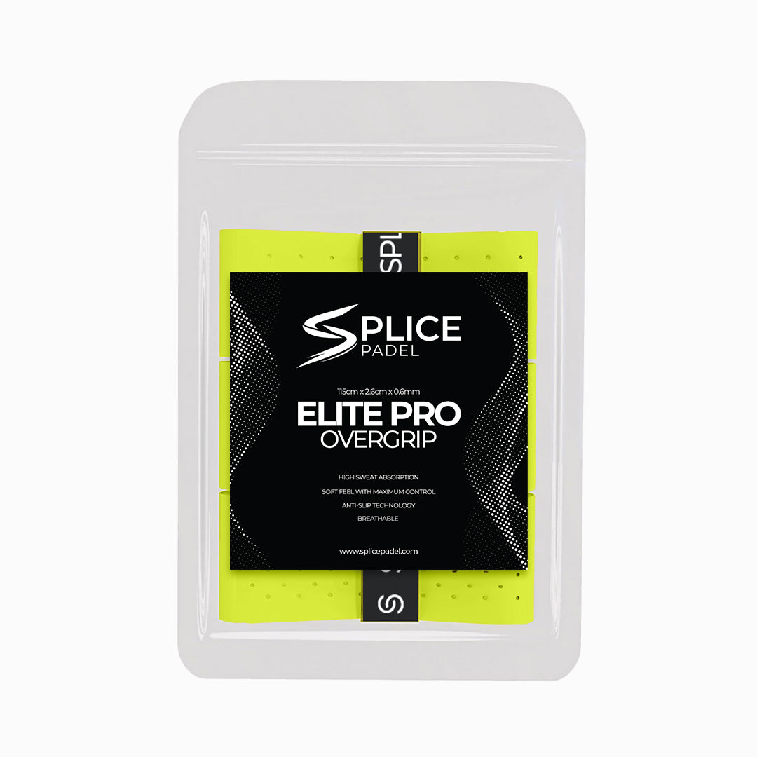 SPLICE PADEL OVERGRIP 3 PACK | YELLOW