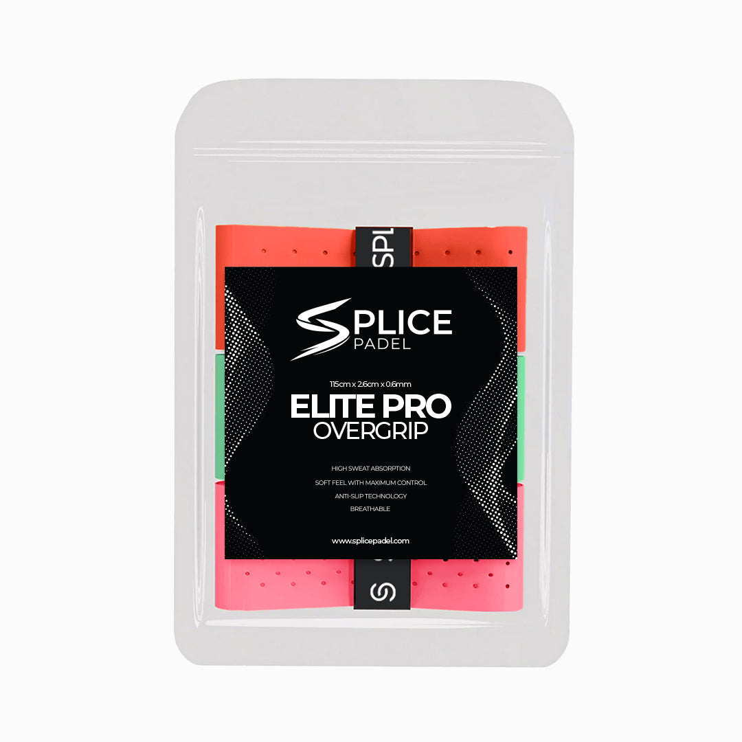 SPLICE PADEL ELITE PRO OVERGRIP 3 PACK | BLUE WAVE AWAY KIT