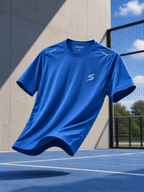 Splice Padel Performance T-Shirt | Blue