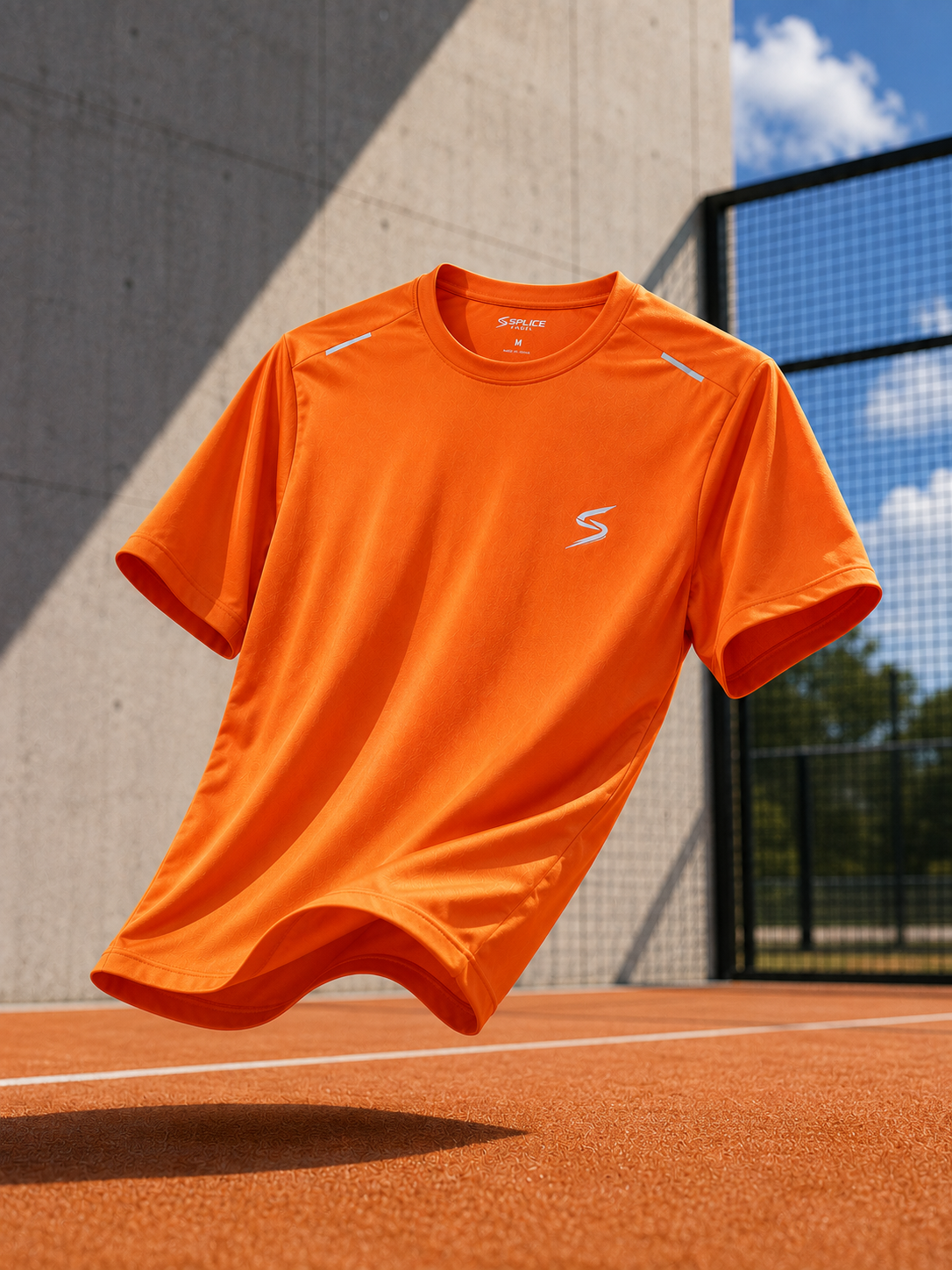 Splice Padel Performance T-Shirt | Orange
