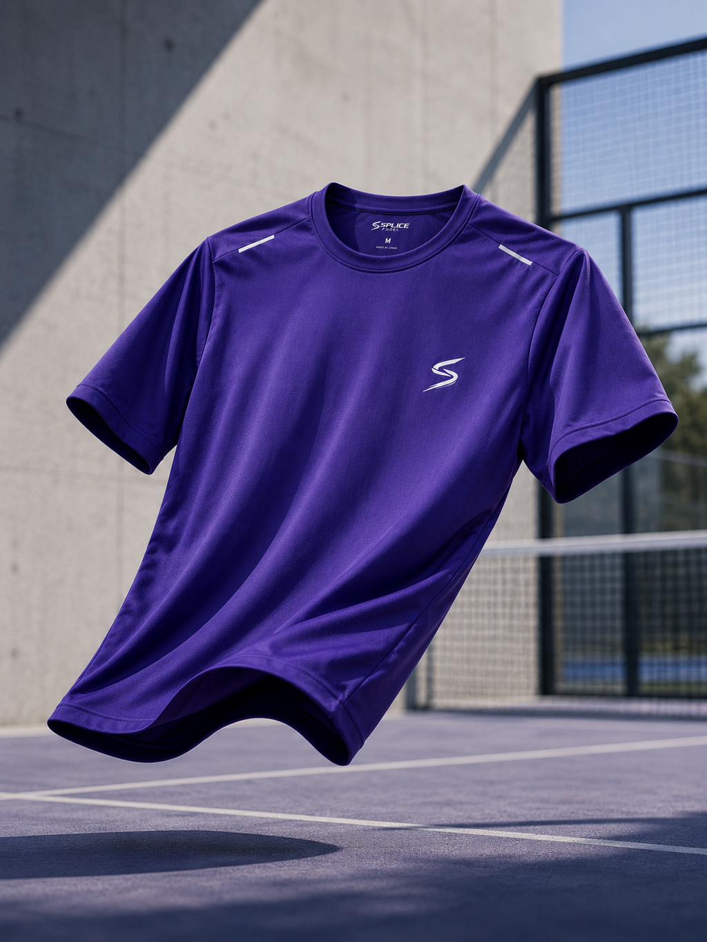 Splice Padel Performance T-Shirt | Purple