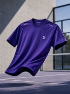 Splice Padel Performance T-Shirt | Purple