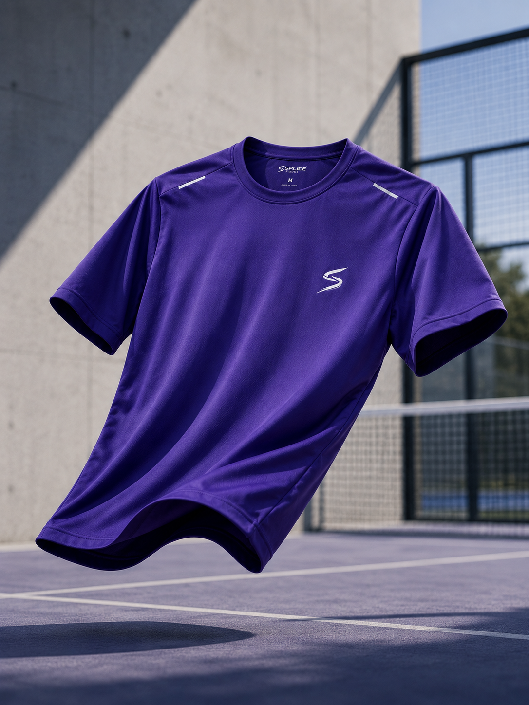 Splice Padel Performance T-Shirt | Purple