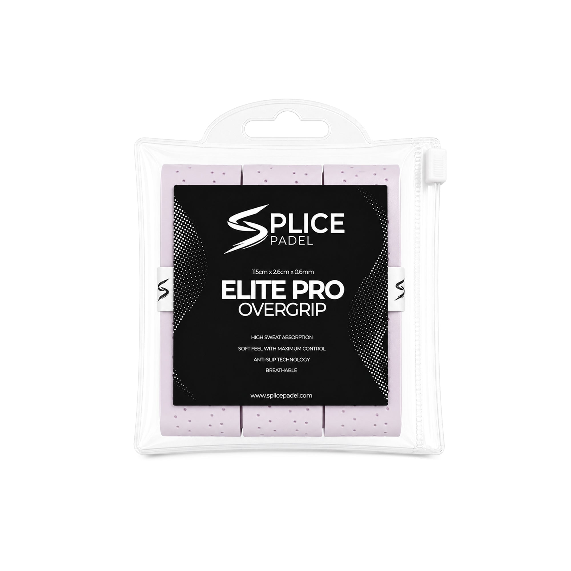 SPLICE PADEL ELITE PRO OVERGRIP 3 PACK | LILAC