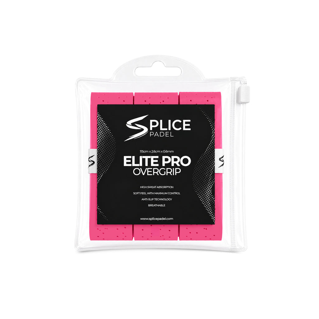 SPLICE PADEL ELITE PRO OVERGRIP 3 PACK | PINK