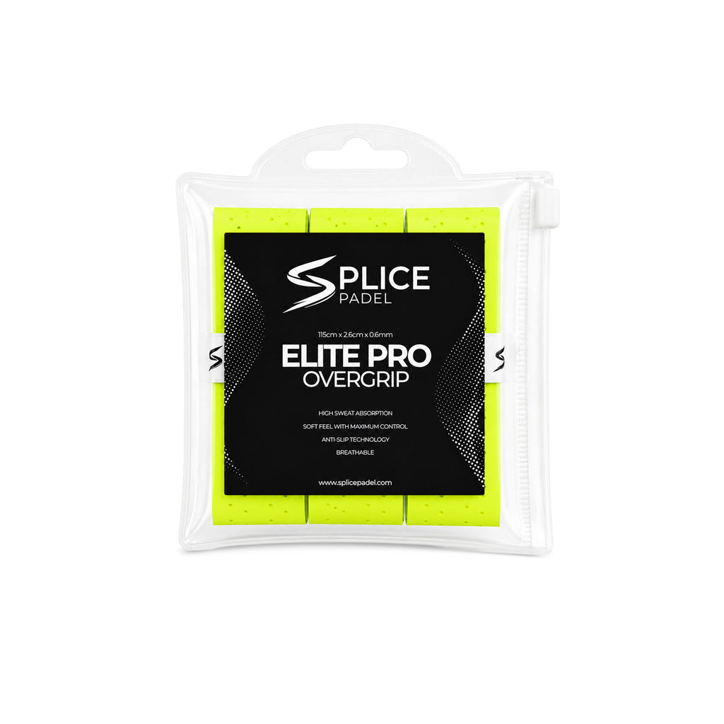 SPLICE PADEL ELITE PRO OVERGRIP 3 PACK | YELLOW