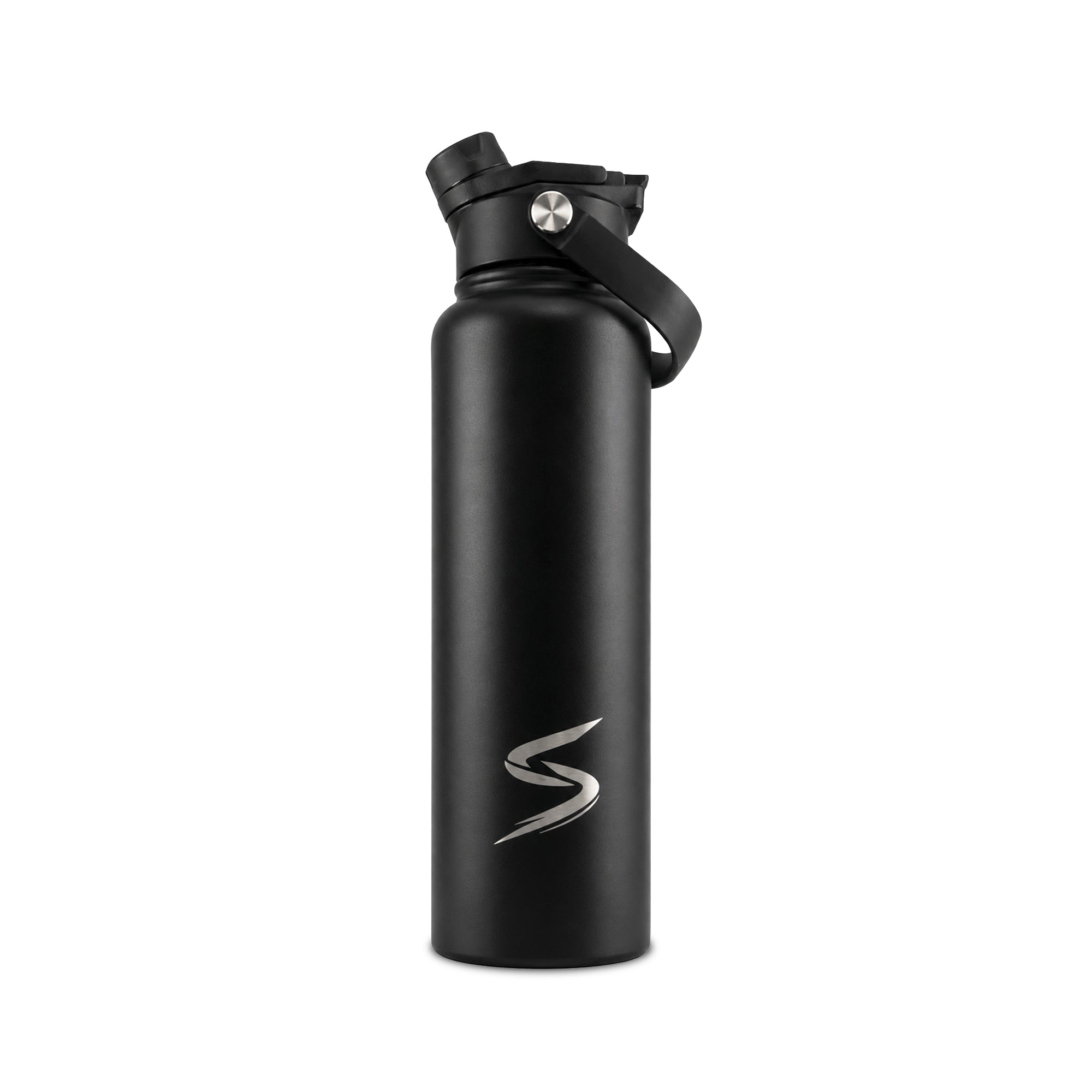 SPLICE PADEL 1.2L STAINLESS STEEL WATER BOTTLE | BLACK