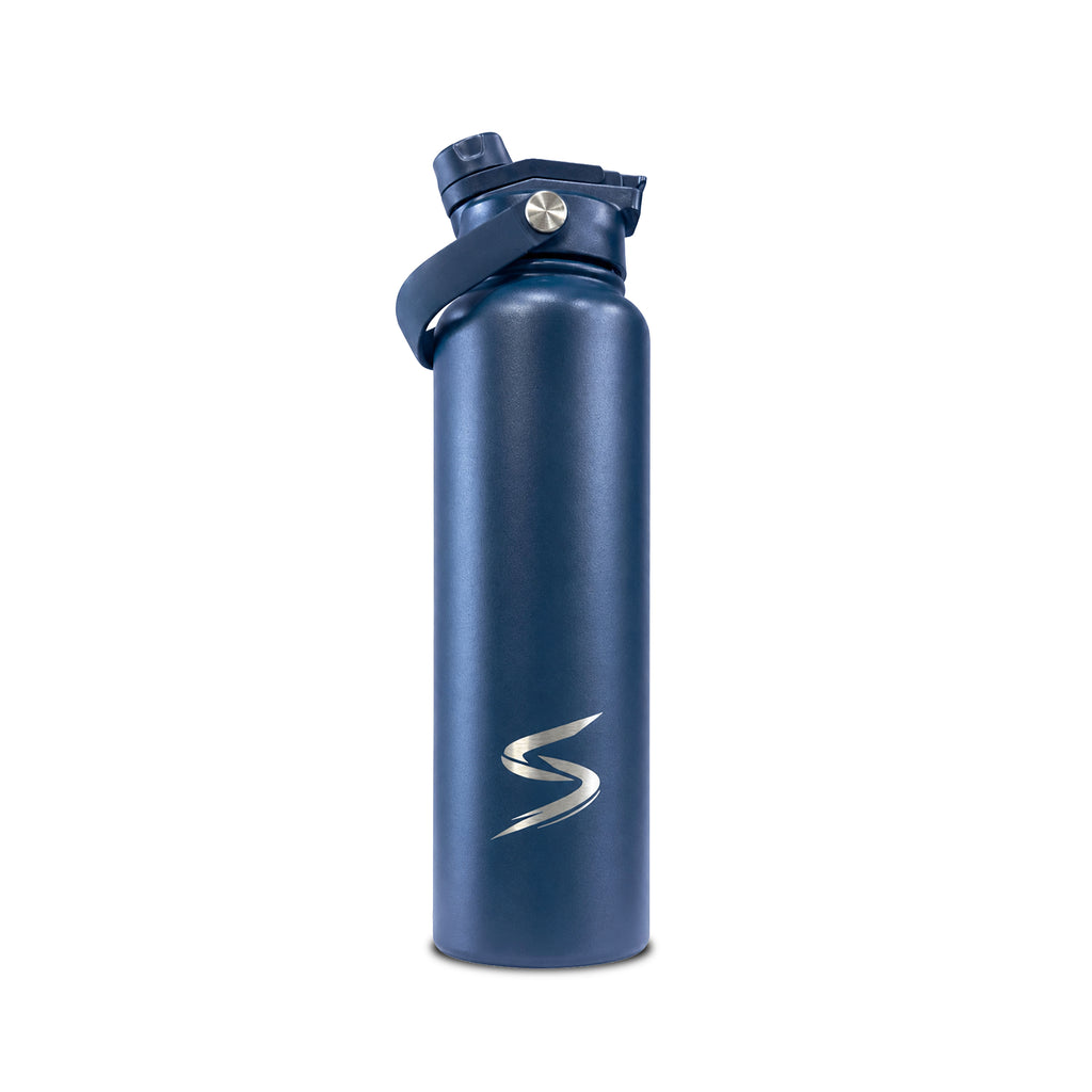 SPLICE PADEL 1.2L STAINLESS STEEL WATER BOTTLE | MARINE BLUE