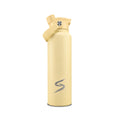 SPLICE PADEL 1.2L STAINLESS STEEL WATER BOTTLE | YELLOW