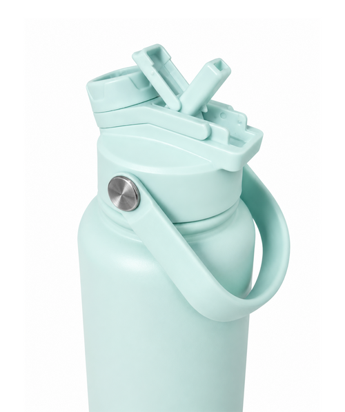 SPLICE PADEL 1,2L EDELSTAHL WASSERFLASCHE | HELLBLAU