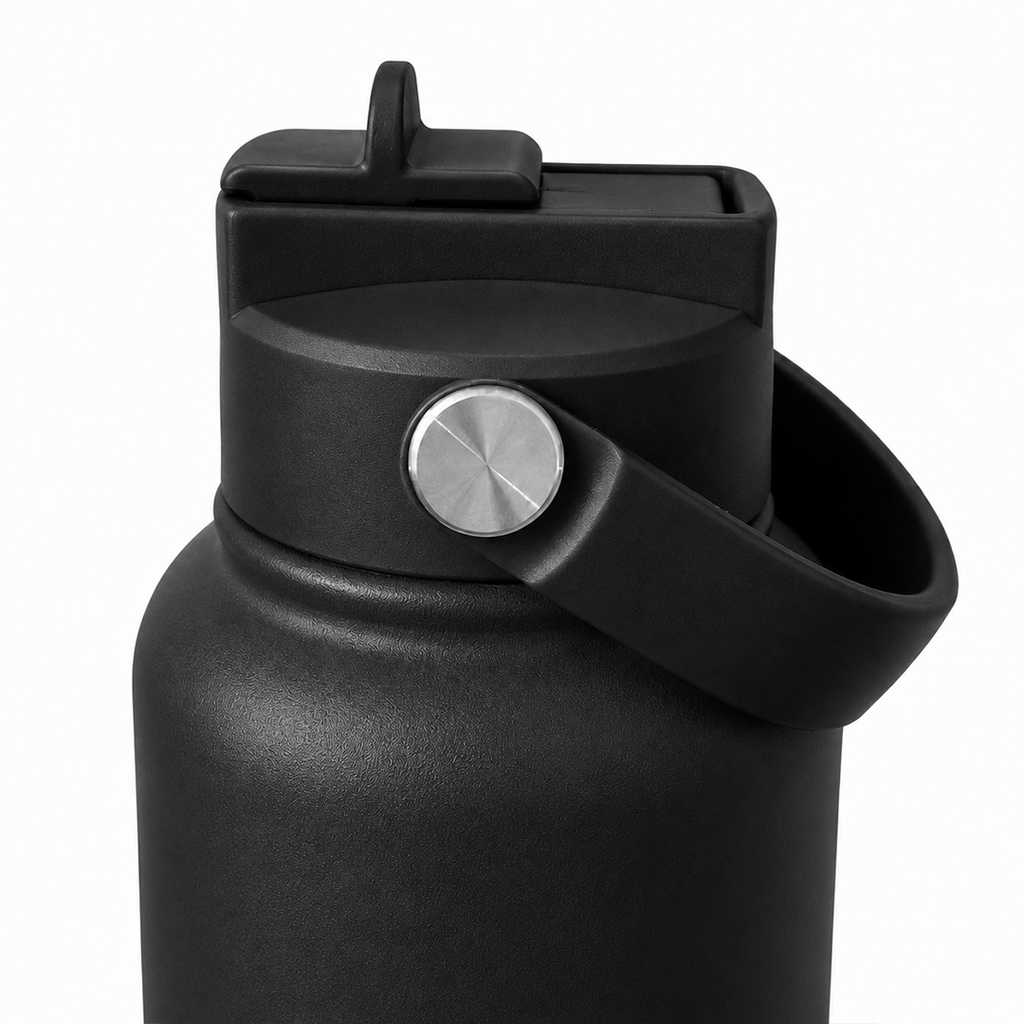 SPLICE PADEL 1.2L STAINLESS STEEL WATER BOTTLE | BLACK