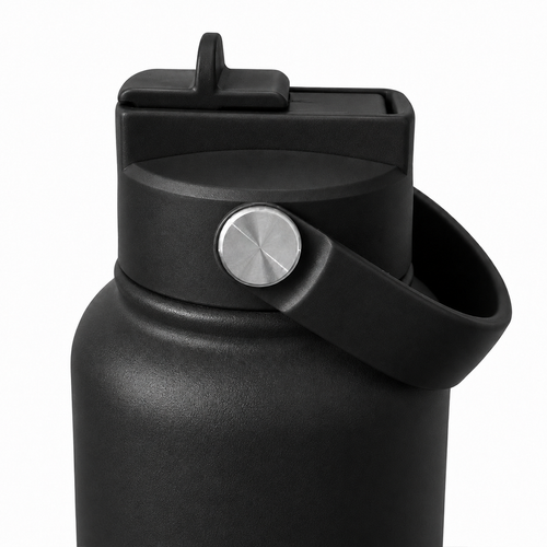GOURDE SPLICE PADEL 1.2L EN ACIER INOXYDABLE | NOIR