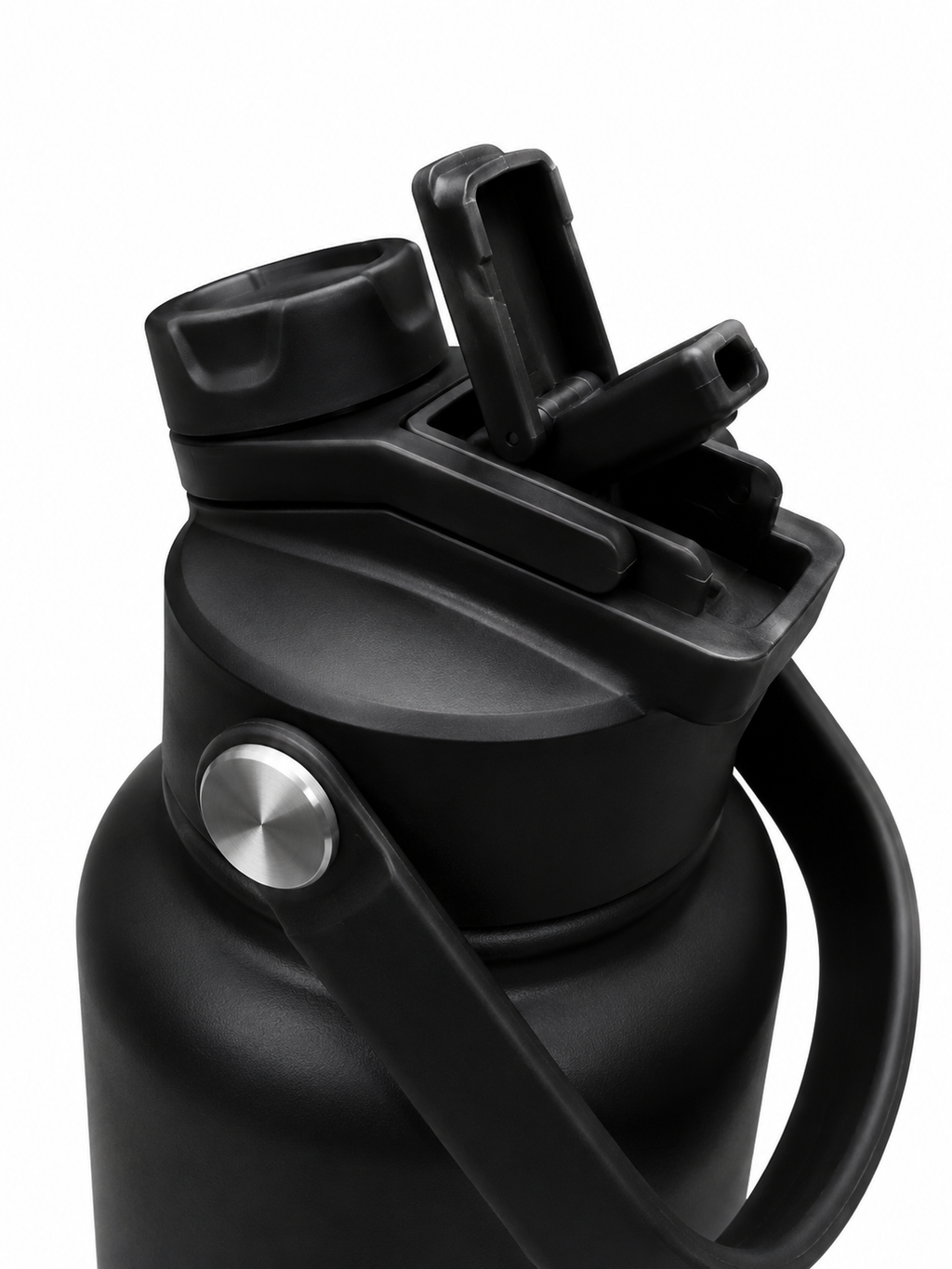 SPLICE PADEL 1.2L STAINLESS STEEL WATER BOTTLE | BLACK
