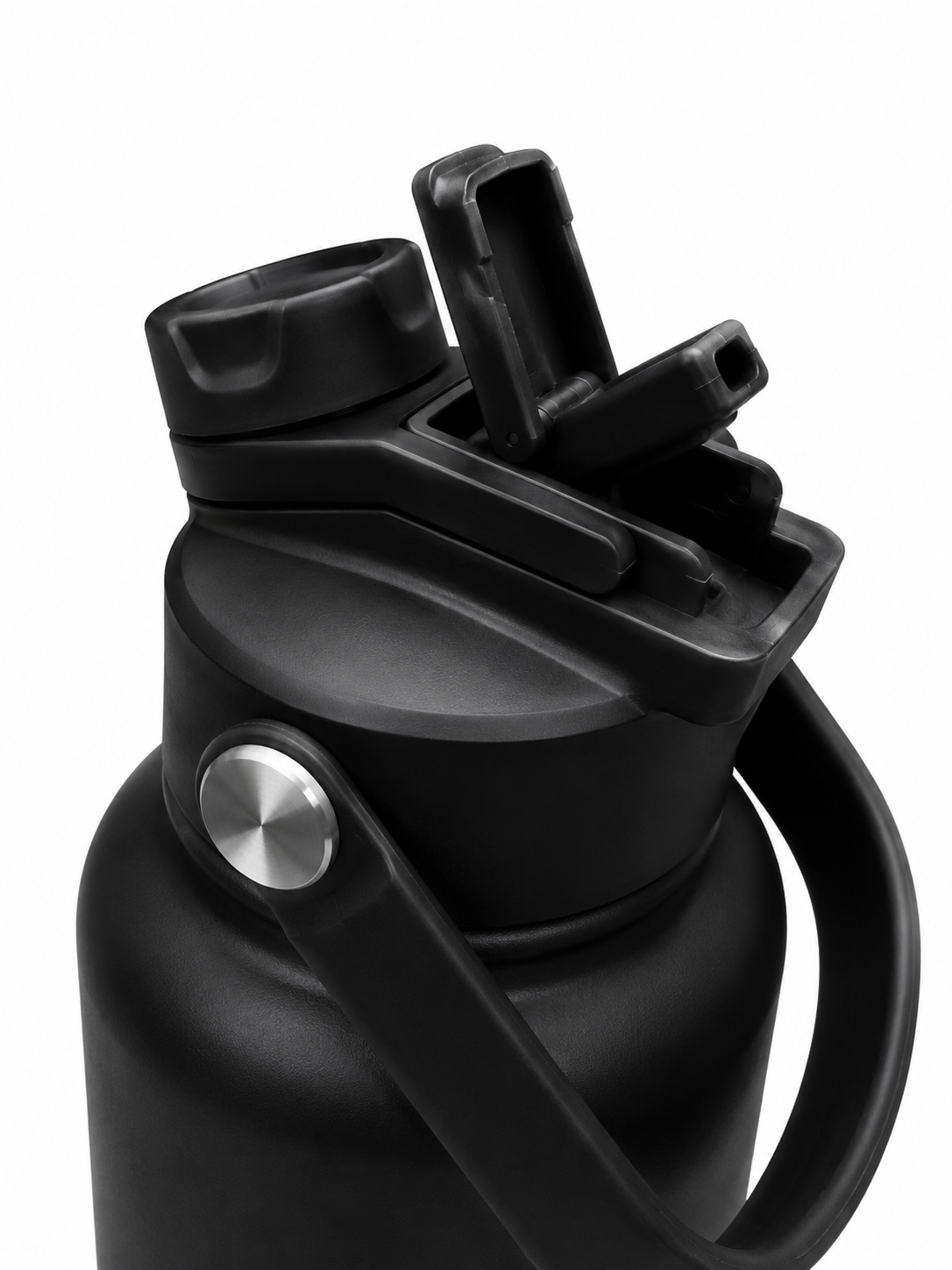 SPLICE PADEL 1.2L STAINLESS STEEL WATER BOTTLE | BLACK