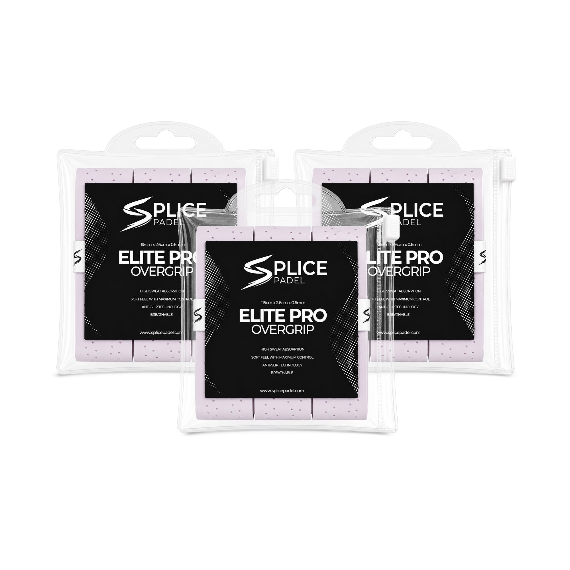 SPLICE PADEL ELITE PRO OVERGRIP 9 PACK | LILAC