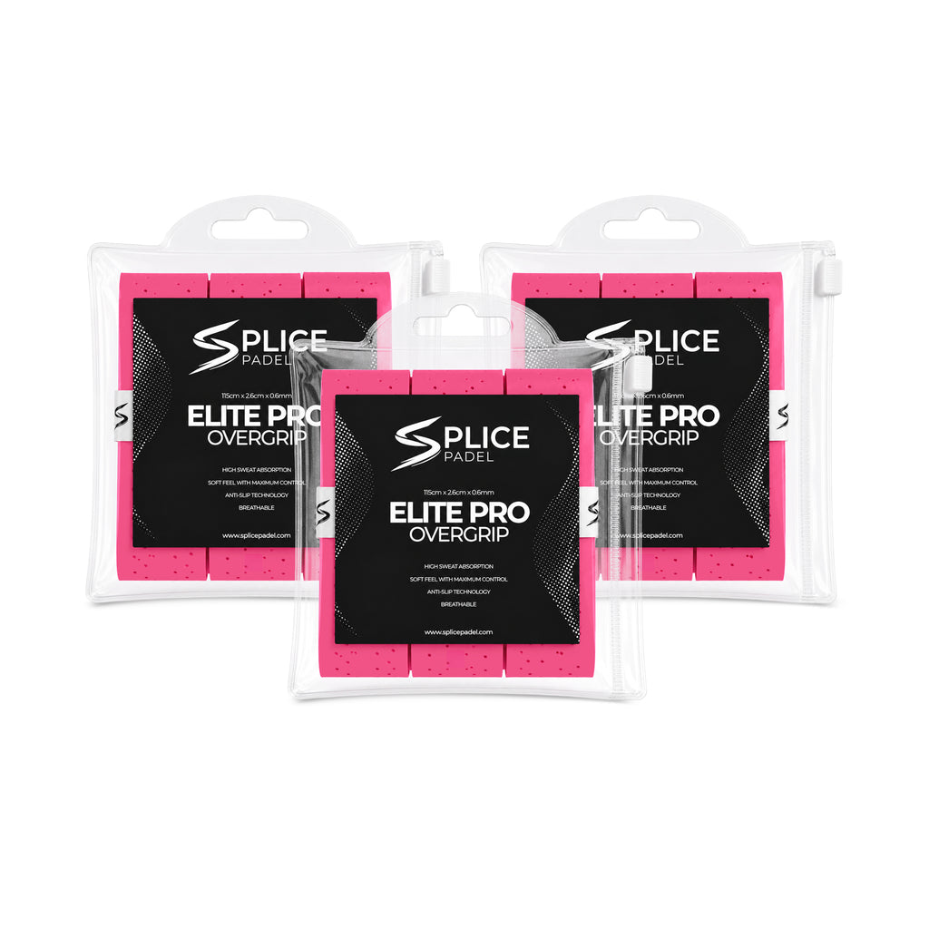 SPLICE PADEL ELITE PRO OVERGRIP 9 PACK | PINK
