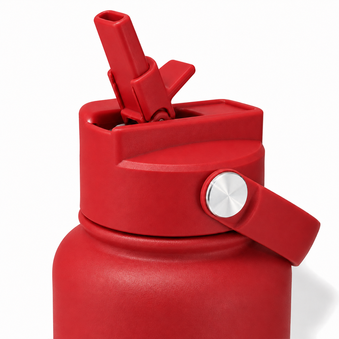 SPLICE PADEL 1.2L STAINLESS STEEL WATER BOTTLE | RED